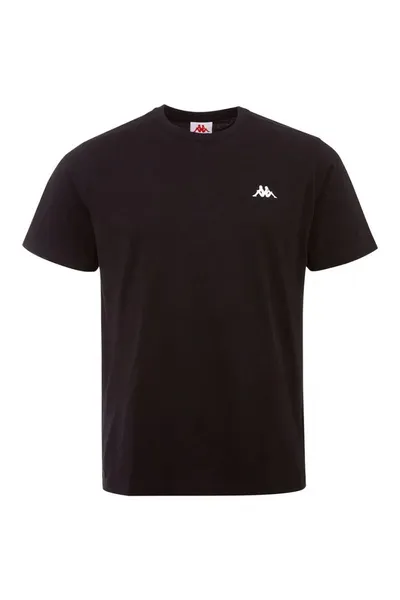 Pánské černé tričko Kappa ILJAMOR M 309000 19-4006