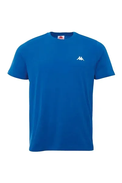 Modré pánské tričko Kappa ILJAMOR M 309000 19-4151