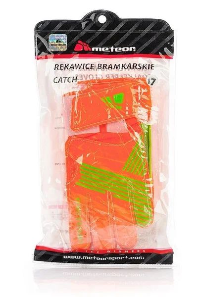 Brankářské rukavice Meteor Catch Orange pro trénink a zápasy