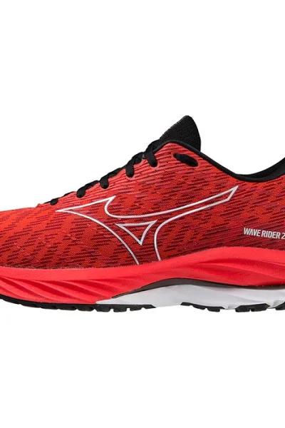 Japonské běžecké boty Mizuno Wave Rider červené