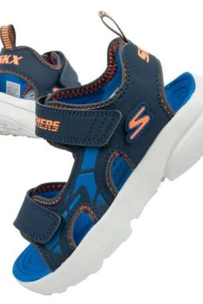 Sandály pro děti Skechers Jr - tmavě modré