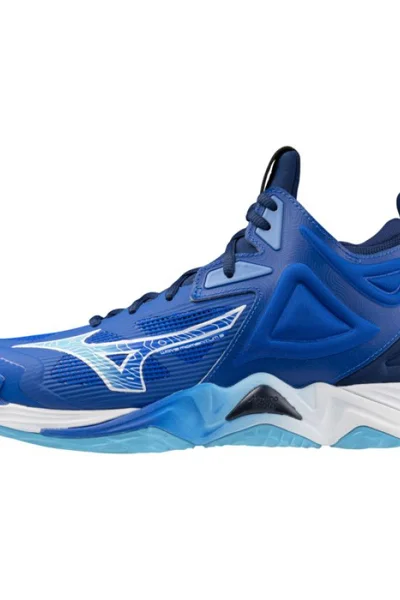 Volejbalové boty Mizuno Wave Momentum MID - modré