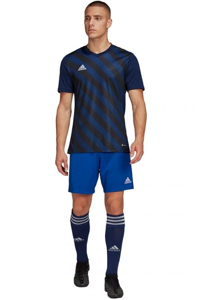 Modročerné pánské tričko Adidas Entrada 22 Graphic Jersey M HF0131