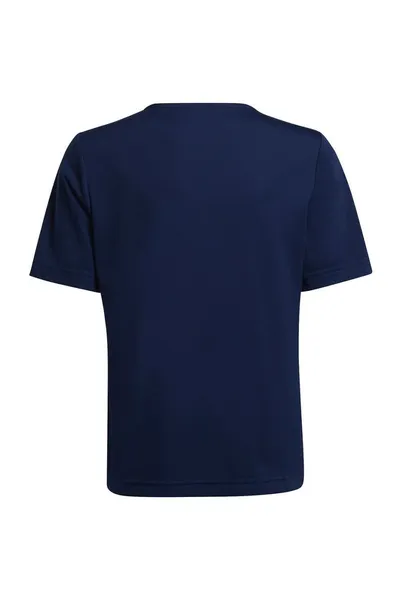 Modré dětské tričko Adidas Entrada 22 Jersey Jr H57564