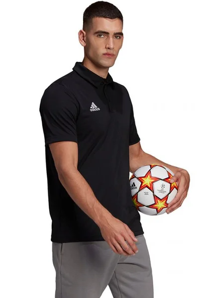 Černé pánské polotričko Adidas T-shirt Entrada 22 Polo M HB5328