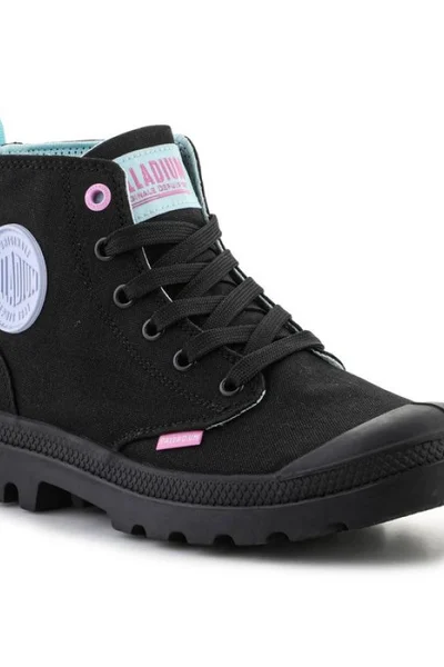 Palladium Pampa Monopop W - Dámské černé sportovní boty