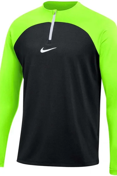 Černo-zelená pánská mikina Nike NK Dri-FIT Academy Drill Top K M DH9230 010