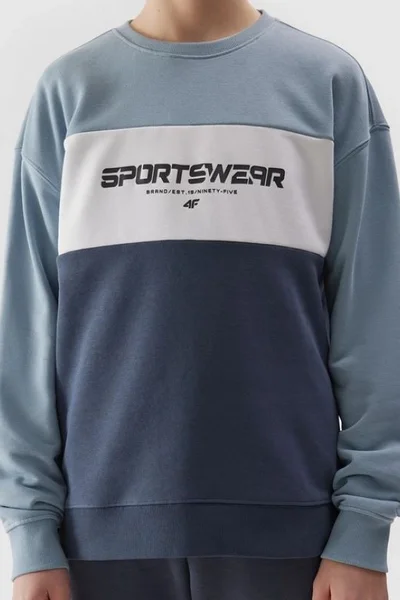 Mikina pro mládež 4F Sportswear - modrá