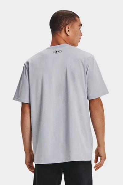 Klasické šedé pánské tričko Under Armour s krátkým rukávem