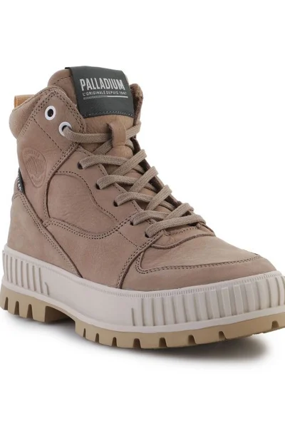 Retro nubukové sportovní boty Palladium Pallashock HI SNK