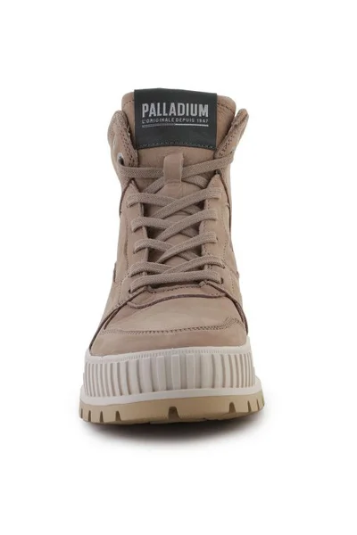 Retro nubukové sportovní boty Palladium Pallashock HI SNK