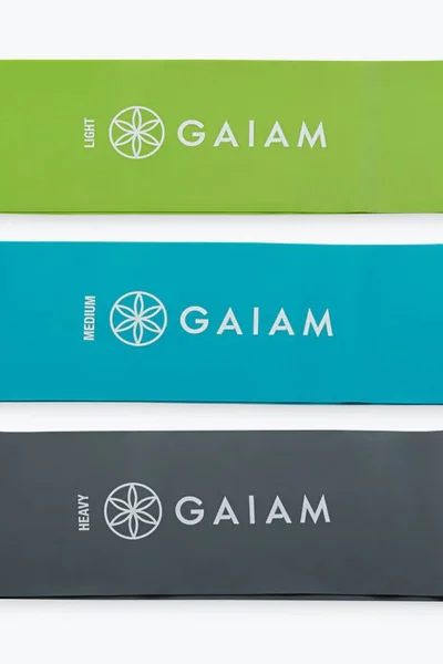 Posilovací pásy Gaiam - pro pilates - jógu a protahování
