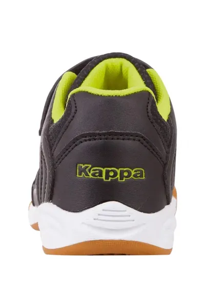 Černo-zelené dětské boty Kappa Damba K Jr 260765K 1140
