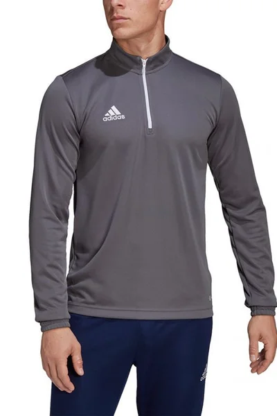 Šedý pánský tréninkový top Adidas Entrada 22 Training Top M H57546