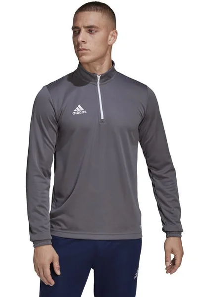 Šedý pánský tréninkový top Adidas Entrada 22 Training Top M H57546