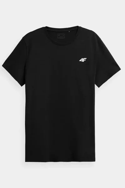Klasické pánské tričko 4F M - Černé