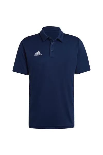 Modré pánské polotričko Adidas T-shirt Entrada 22 Polo M H57487