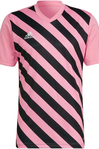 Adidas Entrada Graphic pánský fotbalový dres pink/black