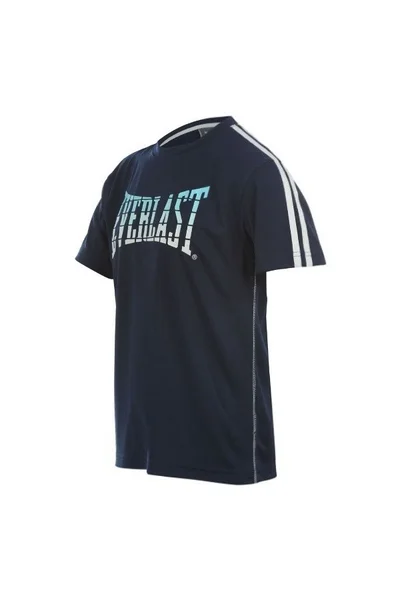 Dětské tričko Everlast Poly T Shirt Junior Navy/Cobolt - Tmavě modrá / 11-12