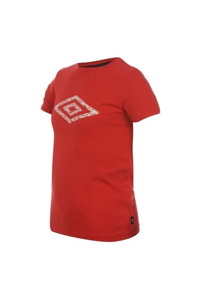 Dětské červené tričko Umbro Cotton Logo T Shirt Boys Red - 11-12