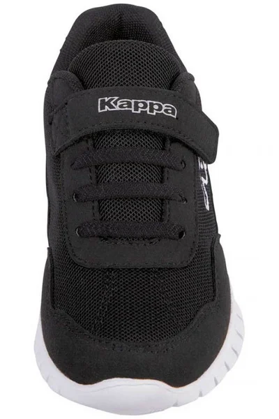 Dětské černo-bílé boty Kappa Follow Jr 260604K 1110