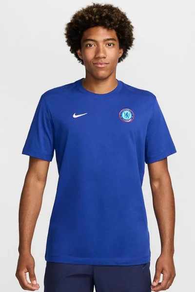 Tričko Nike Chelsea FC Club Essential modré pánské