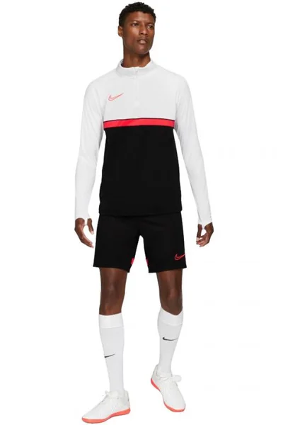 Bílo-černá pánská mikina Nike Dri-FIT Academy 21 Drill Top M CW6110 016 pánské