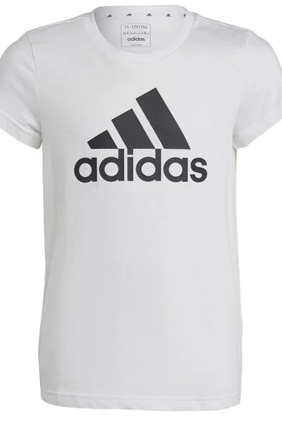 Dívčí tričko adidas Logo Tee Jr - krátký rukáv