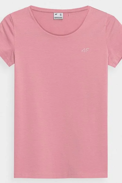 Dámské růžové tričko 4F