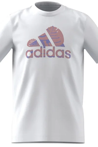 Adidas Dívčí Prodyšné Tričko s Krátkým Rukávem