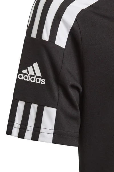 Černé fotbalové tričko Adidas Squadra 21 JSY Y Jr GN5739