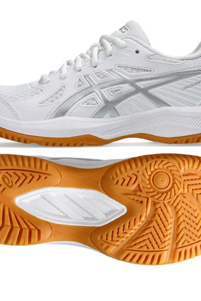 Volejbalové boty Asics Upcourt 6 W pro ženy - bílé