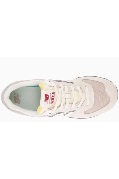 Dámská sportovní obuv New Balance U574 V bílé barvě