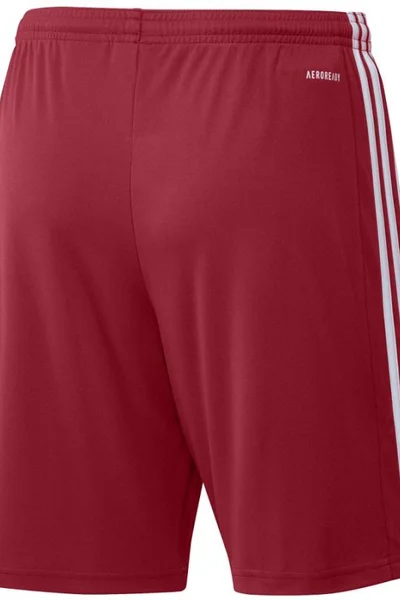 Červeno-bílé pánské šortky Adidas Squadra 21 Short M GN5771