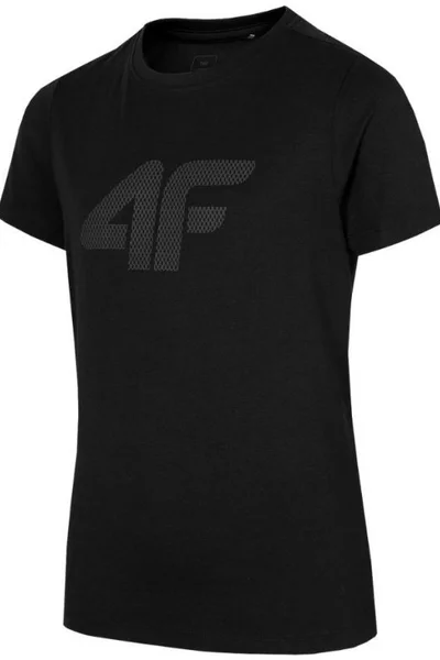 Dětské černé tričko 4F