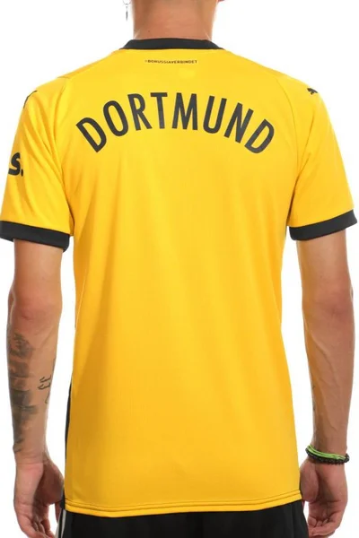 Tričko Puma Borussia Dortmund Home pro muže žluté