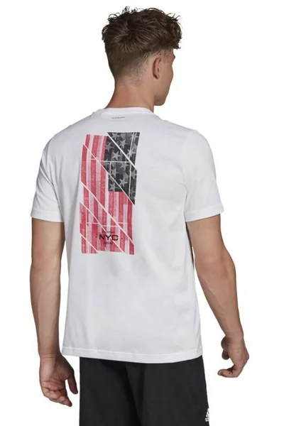 Bílé pánské tričko Adidas T-shirt SS US Open 2 M GD9115