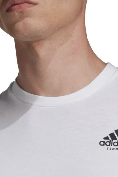 Bílé pánské tričko Adidas T-shirt SS US Open 2 M GD9115