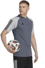 Šedobílý Fotbalový Dres Adidas M s Technologií Aeroready