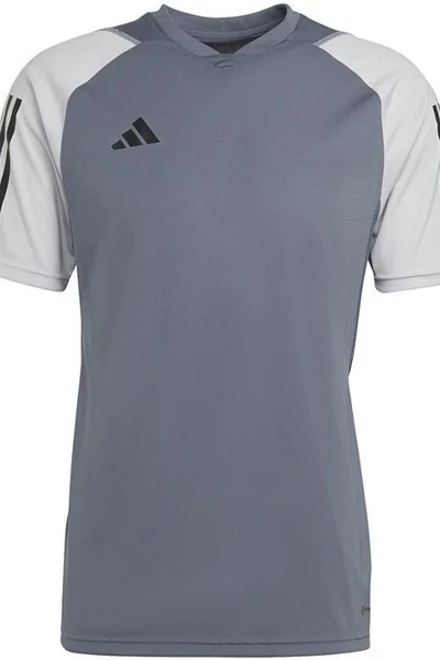 Šedobílý Fotbalový Dres Adidas M s Technologií Aeroready
