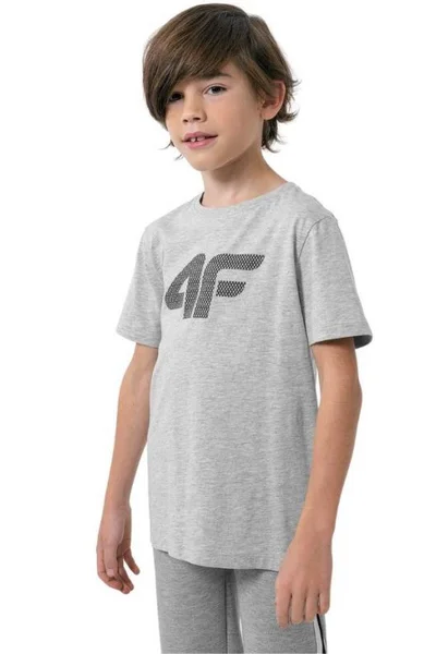 Klasické dětské tričko s logem 4F