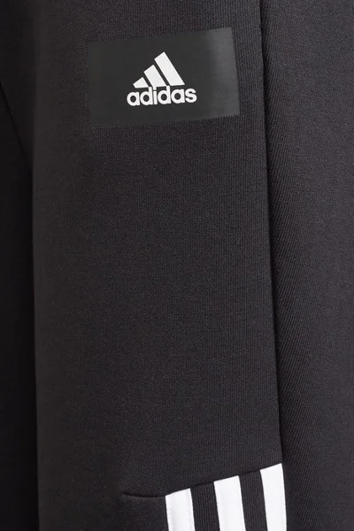 Juniorské kalhoty Adidas s elastickým pasem a kapsami