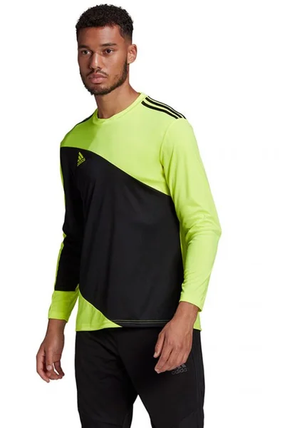 Černo-limetkový pánský brankářský dres Adidas Squadra 21 M GN5795