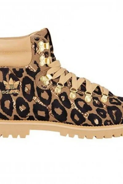 Leopardí dámské trekové boty - Adidas x Jeremy Scott