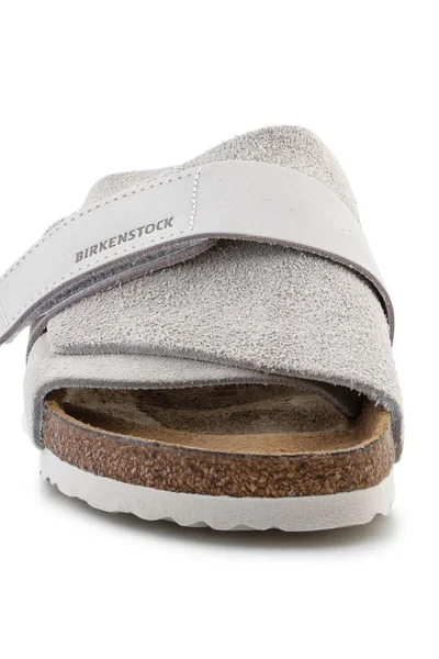 Birkenstock Kyoto W - Komfortní žabky z semiše a nubuku