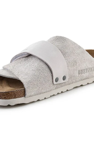 Birkenstock Kyoto W - Komfortní žabky z semiše a nubuku