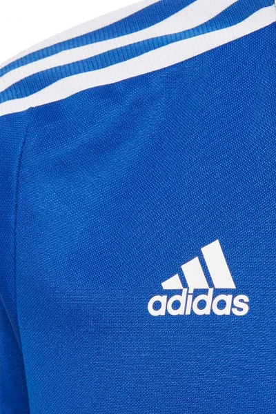 Dětská modrá mikina Adidas Tiro 21 Training Top Youth Jr GM7322