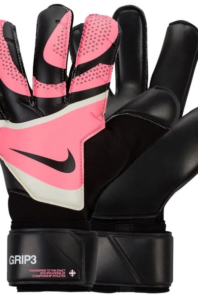 Brankářské rukavice Nike Grip3 růžové