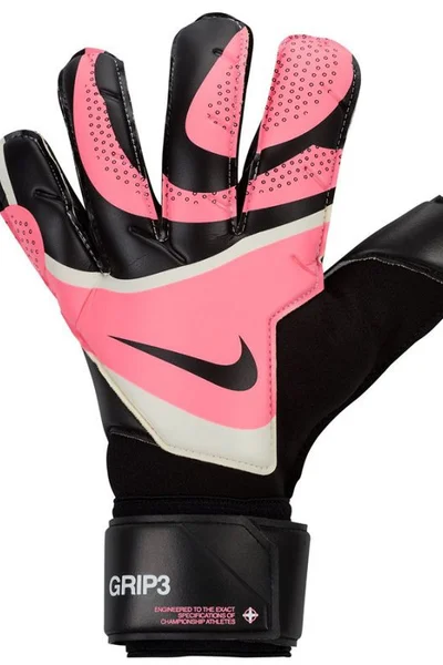 Brankářské rukavice Nike Grip3 růžové