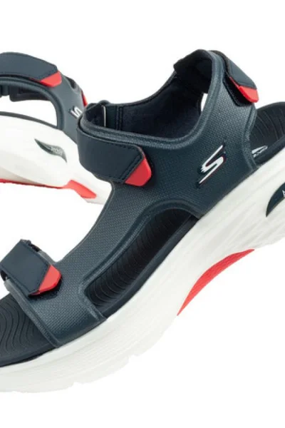 Skechers Max NVRD tmavě modré sportovní sandály pro muže